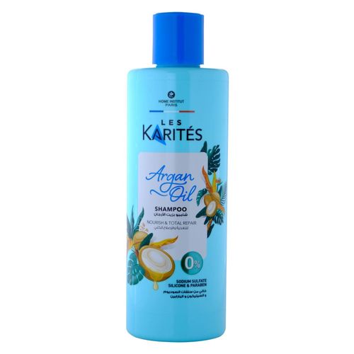Les Karites Argan Oil Shampoo Nourish & Total Repair 400ml