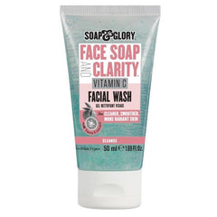 SOAP & GLORY face soap and clarity vitamin c facial wash 50ml