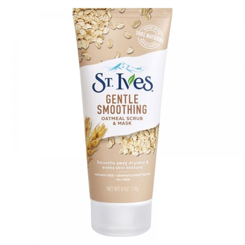St Ives Nourished And Smooth Oatmeal Face Scrub & Mask - 170g