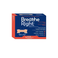 Breatheright Extra Strength Tan, 72 Tan Strips