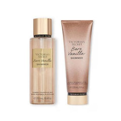 Victoria's Secret Bare Vanilla Shimmer Mist and Body Lotion Set