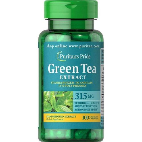 Puritan'S Pride Green Tea Extract 315 MG 100 Capsules