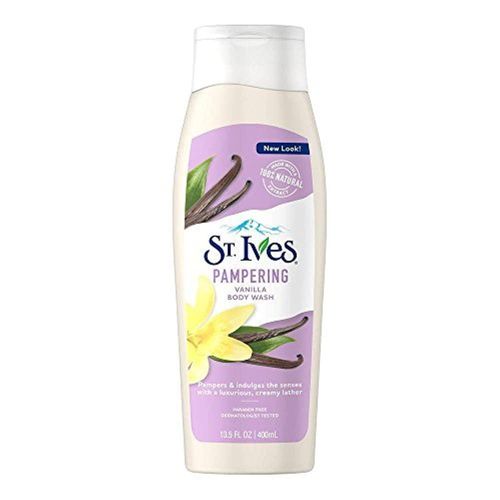 St Ives Pampering Vanilla Body Wash 400ml