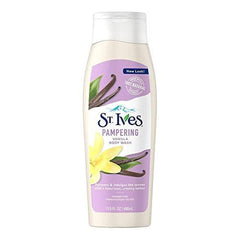 St Ives Pampering Vanilla Body Wash 400ml