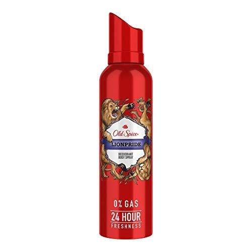 Old Spice Lionpride No Gas Deodorant Body Spray Perfume for Men, 140ml