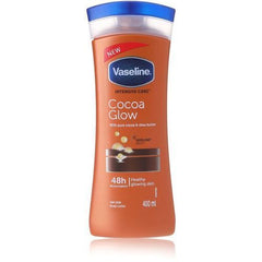 Vaseline Intensive Care Cocoa Glow Body Lotion with Pure Cocoa and Shea Butter - 400ml