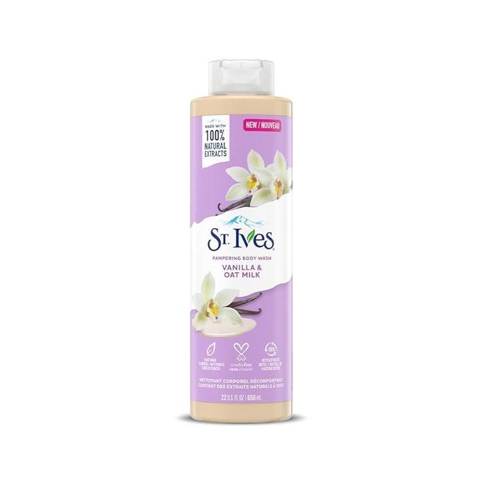 St Ives Vanilla & Oat Milk Pampering Body Wash 650ml