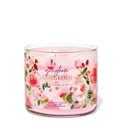 Bath & Body Works Gingham Gorgeous 3-Wick Scented Candle 411g