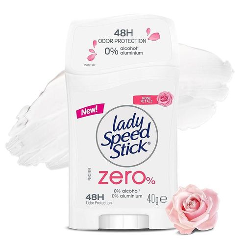 Lady Speed Stick Zero% Rose Petals Deodorant Stick 40g