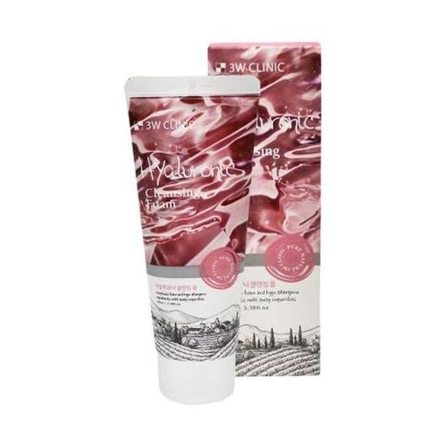3W CLINIC Hyaluronic Cleansing Foam 100ml