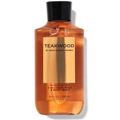 Bath & Body Works Teakwood 3-in-1 Hair, Face & Body Wash For Men 295ml