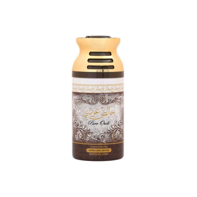Lattafa pure oud body spray for unisex 250ml