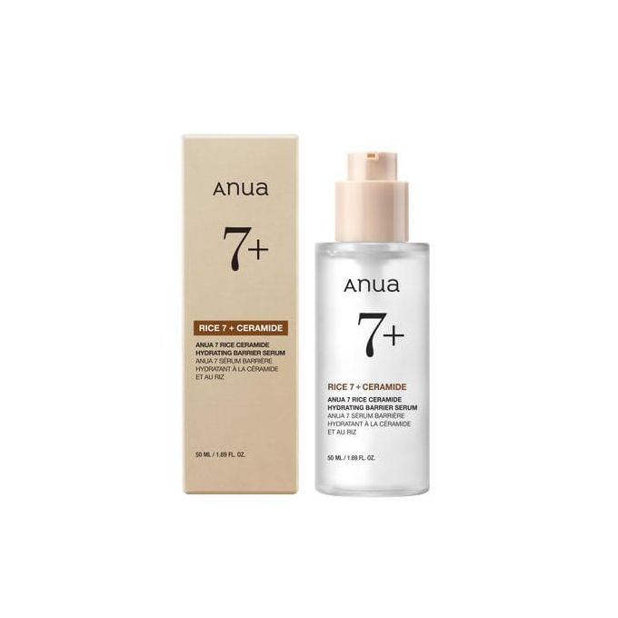 Anua Rice 7 + Ceramide Hydrating Barrier Serum 50ml