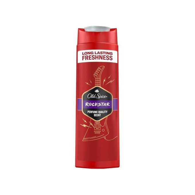 Old Spice Rock Star Scent 3-in-1 Body-Hair-Face Wash 400ml