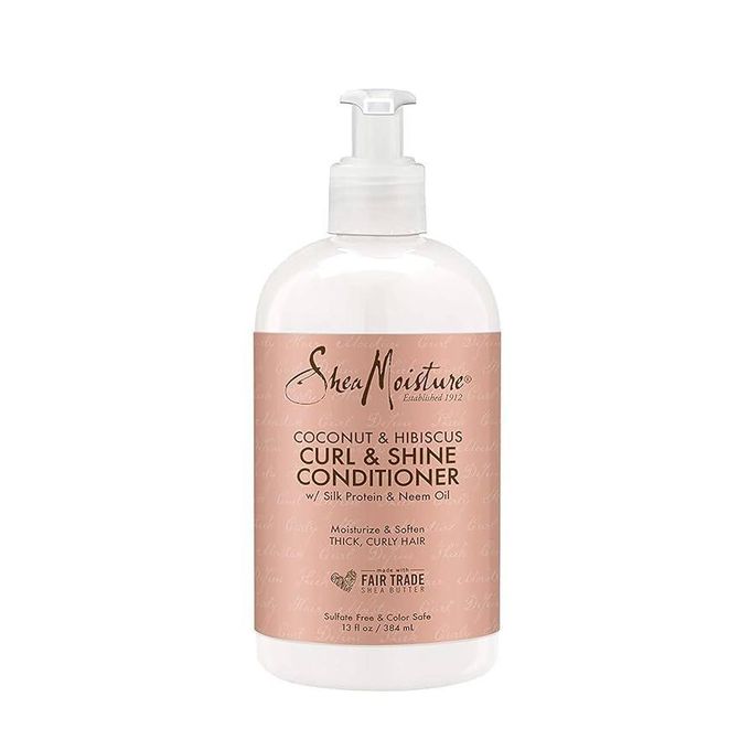 Shea Moisture Coconut & Hibiscus - Curl & Shine Conditioner 384ml