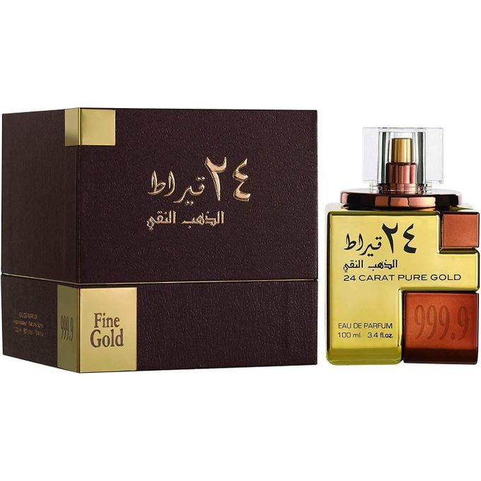 Lattafa 24 Carat Pure Gold For Unisex Eau De Parfum 100 ml