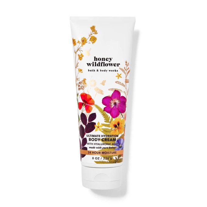 Bath & Body Works Honey Wildflower Body Cream - 226g