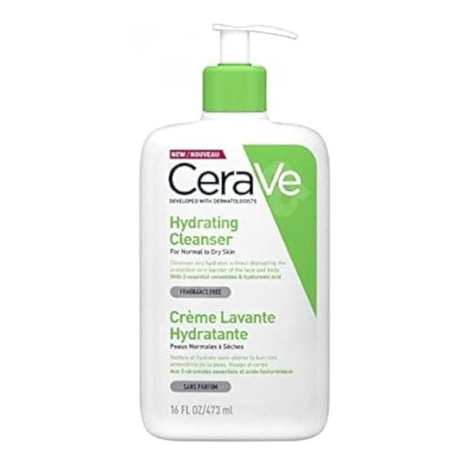 Cerave Hydrating Cleanser for Normal to Dry Skin 473ml