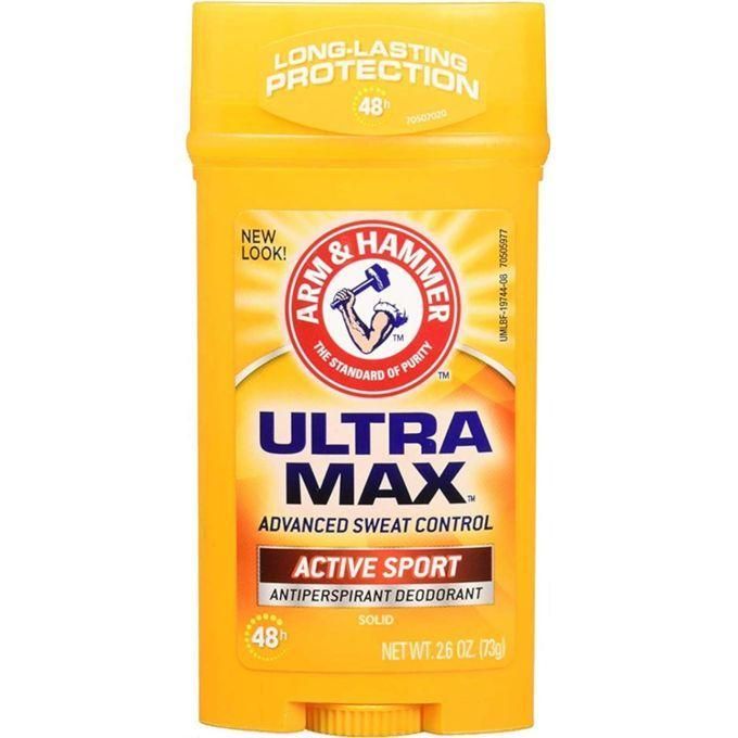 Arm & Hammer Ultra Max Active Sport Antiperspirant Deodorant 73g