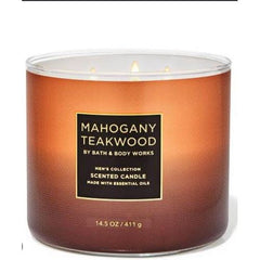 Bath & Body Works Mahogany Teakwood 3-Wick Scented Candle 411g