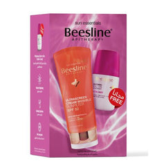Beesline Ultrascreen Cream Invisible Sunfilter SPF50 60ml + Cotton Candy Roll-On Deodorant 50ml