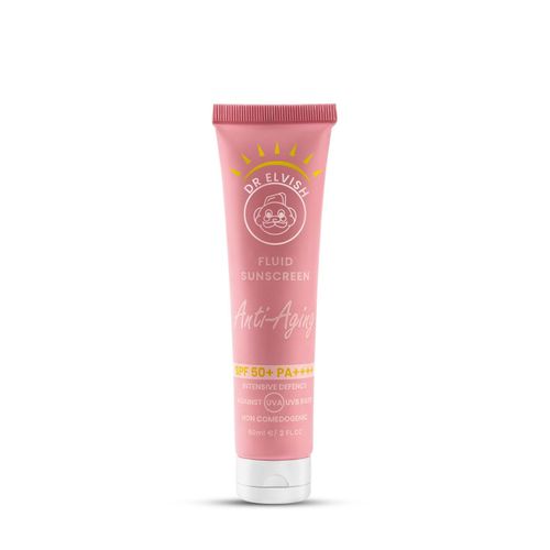 Dr Elvish Fluid Sunscreen Anti-Aging SPF50 /PA ++++ 60ml