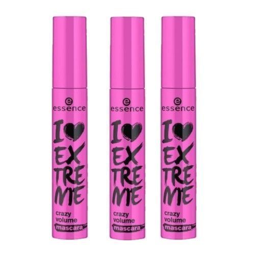 Essence I Love Extreme Crazy Volume Mascara - Black - 3 Pcs
