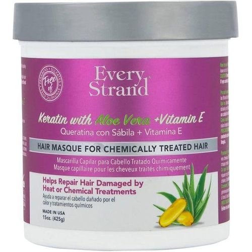 Every Strand Keratin with Aloe Vera & Vitamin E Hair Mask 425g