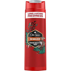 Old Spice bearglove scent of juicy 3 in 1 body-hair-face 400ml