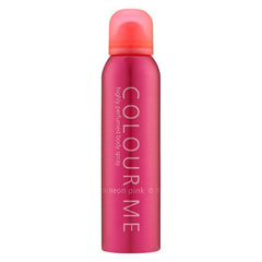 Colour Me Neon Pink Body Spray For Women 150ml