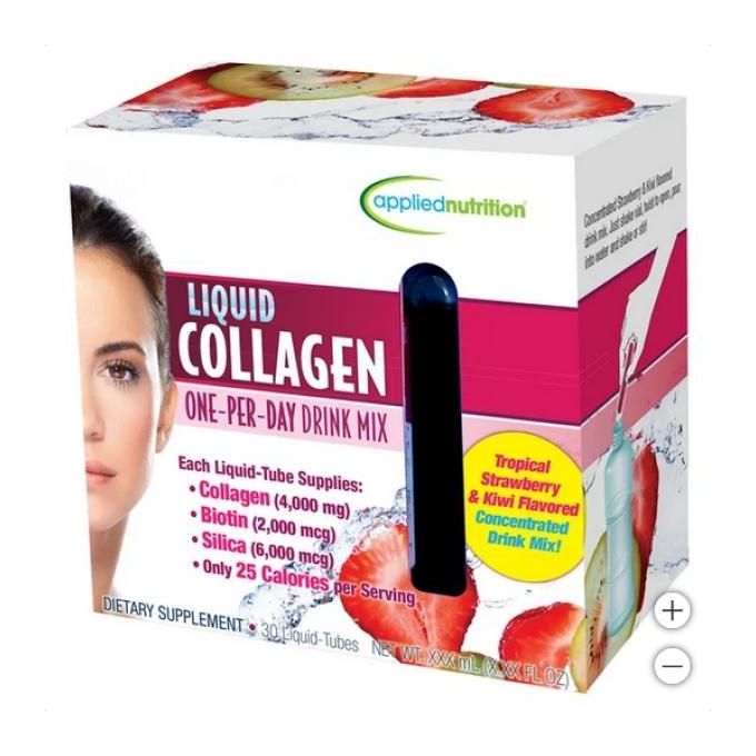 Applied Nutrition Liquid Collagen Drink Mix 4000mg 30 Tubes