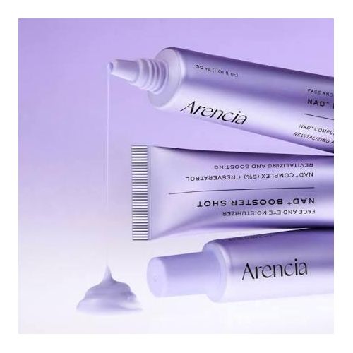 Arencia Purple NAD+ Booster Shot Face & Eye Moisturizer 30ml