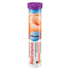 Mivolis Multivitamin Effervescent Tablets, 20 pcs, 82g