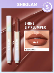 SHEGLAM Sepia Kiss Pout Perfect Shine Lip Plumper - 2g