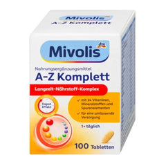 Mivolis Multivitamin A-Z Complete Depot 100 Tablets