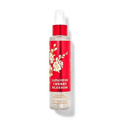 Bath & Body Works japanese cherry blossom diamond shimmer mist 146ml