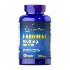 Puritan'S Pride L-Arginine 1000mg Free Form 100 Capsules