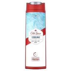 Old Spice Cooling Body-Hair-Face Wash Long Lasting Fresh 400ml