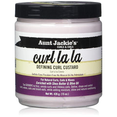 Aunt Jackie's Curl La La Lightweight Curl Defining Custard - 426 gm