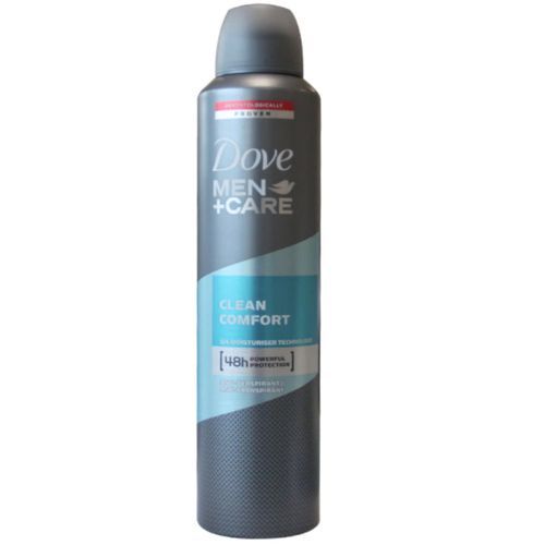 Dove Body Spray Deo Antiperspirant-Clean Comfort -For Men - 250ml
