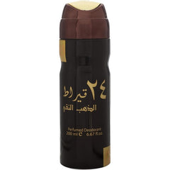 Lattafa 24 Karat Pure Gold Deodorant Spray 200 ml