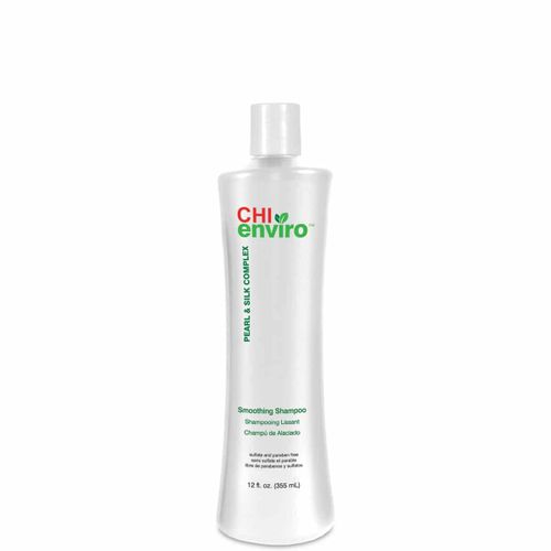 Chi Enviro Smoothing Shampoo Pearl & Silk Complex 355ml
