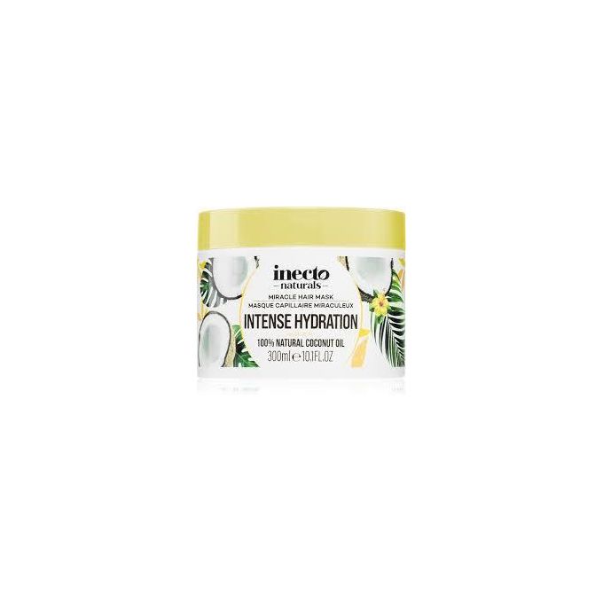 Inecto Naturals Miracle Hair Mask Intense Hydration With Coconut Oil, 300Ml
