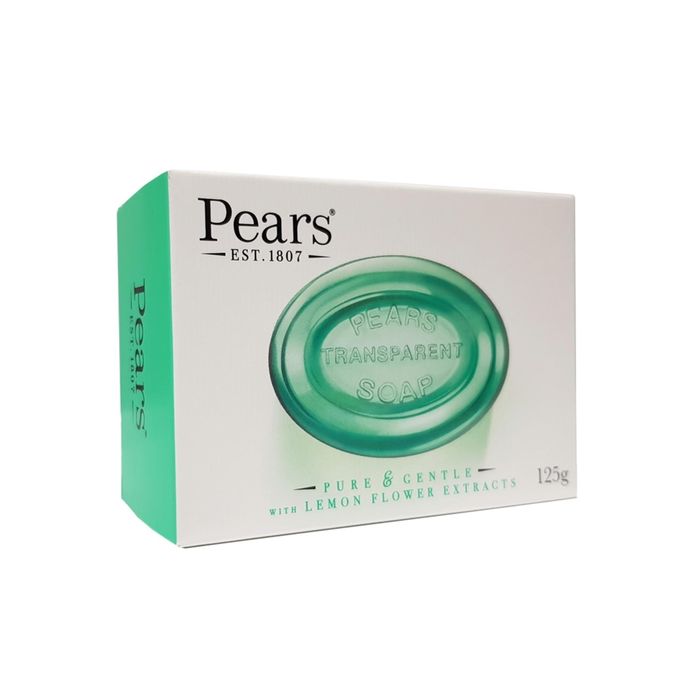 Pears Transparent Soap Pure & Gentle with Lemon Flower Extracts 125g