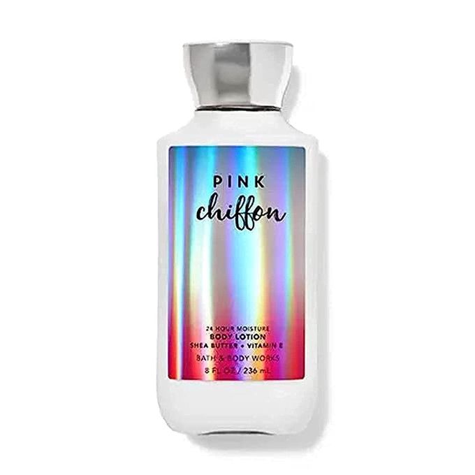 Bath & Body Works Pink Chiffon 24 Hour Moisture Body Lotion 236ml