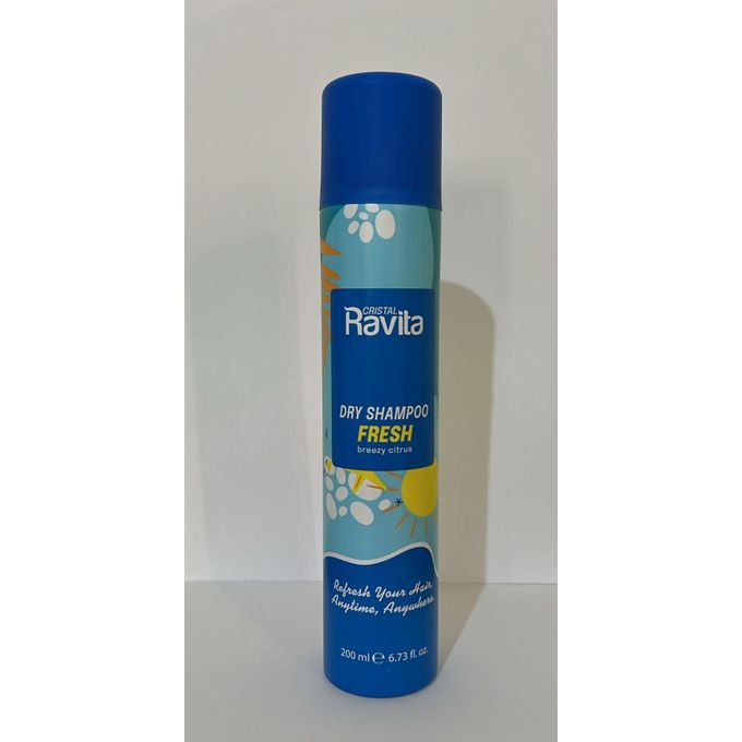 Cristal Ravita Fresh Breezy Citrus Dry Shampoo 200ml