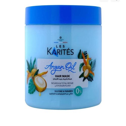 Les Karites Argan Oil Hair Mask Nourish & Total Repair 475ml