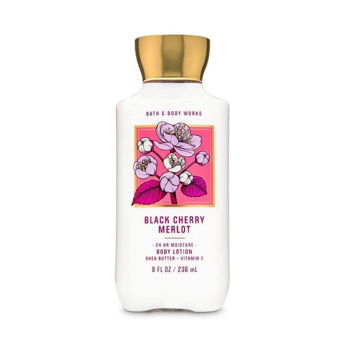 Bath & Body Works Black Cherry Merlot Shea Butter + Vitamin C Body Lotion 236ml
