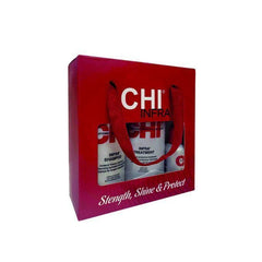 Chi Infra Kit (Shampoo 355ml + Treatment 355ml + Silk Infusion 59ml)