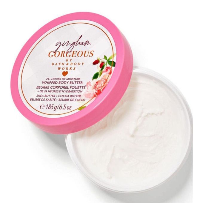 Bath & Body Works gingham gorgeous whipped body butter 185g